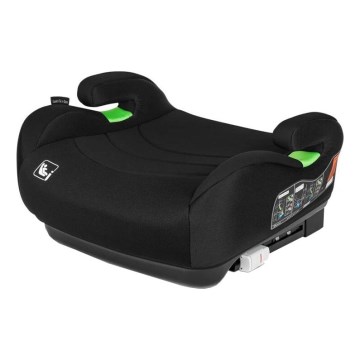 Lionelo - Podižno sedište za auto LUUK FIX i-Size 125-150 cm crna