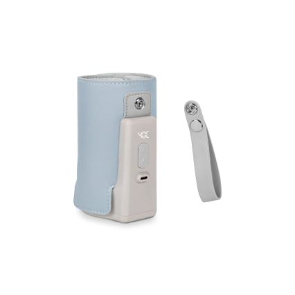 Lionelo - Punivi grejač bočica THERMUP GO PLUS 10W/5V plava/siva