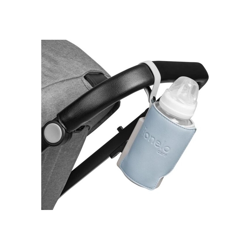 Lionelo - Punivi grejač bočica THERMUP GO PLUS 10W/5V plava/siva