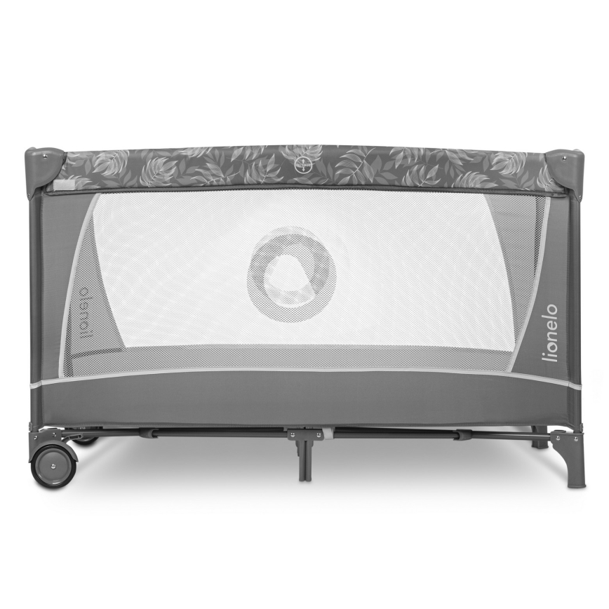 Lionelo - Putni krevetac FLOWER Grey Stone