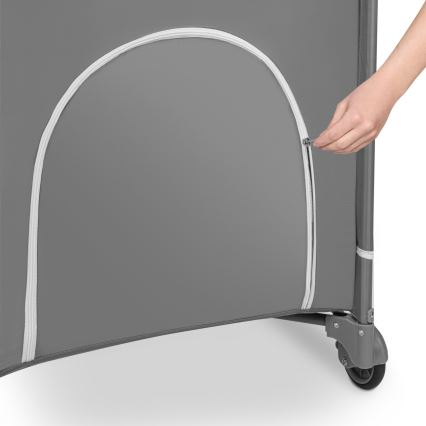 Lionelo - Putni krevetac FLOWER Grey Stone