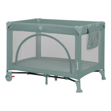 Lionelo - putni krevetac LAURA, boja žalfije