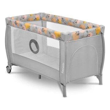 Lionelo - Putni krevetac STEFI PLUS Ružičasta Žuta