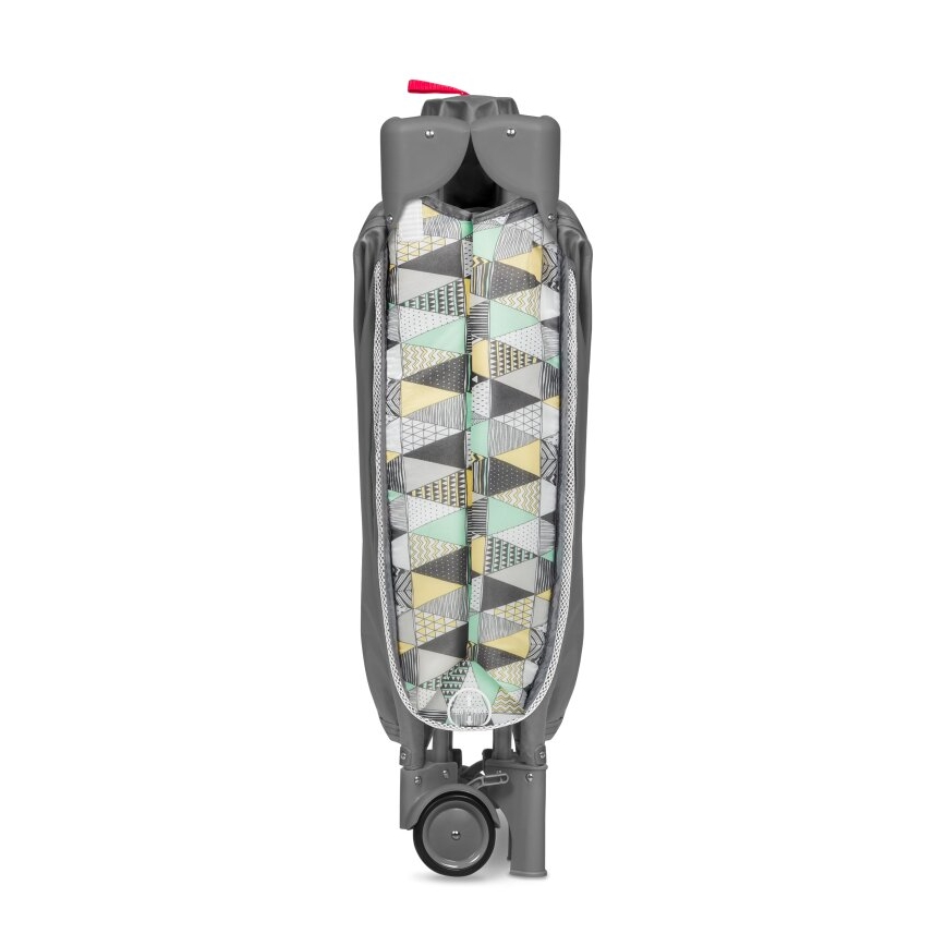 Lionelo - Putni krevetac SVEN PLUS siva/žuta