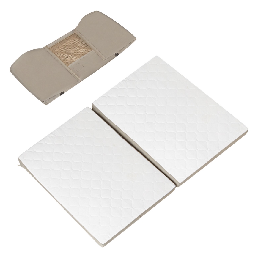 Lionelo - Putni krevetić 3 u 1 ALICE Bež/Maslinasta