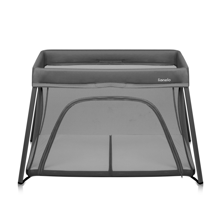 Lionelo - Putni krevetić 3 u 1 ALICE Siva