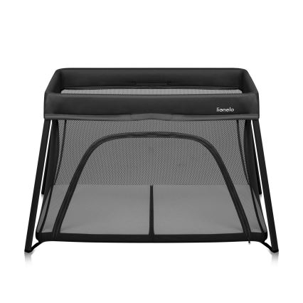 Lionelo - Putni krevetić 3u1 ALICE Crna