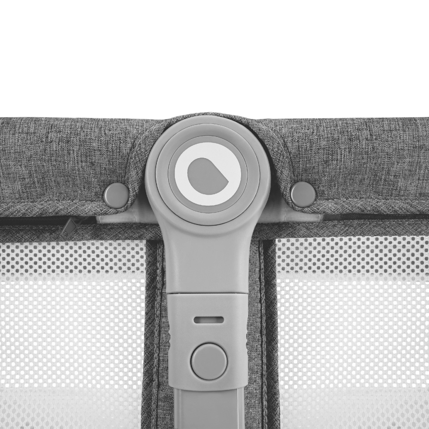 Lionelo - Putni krevetić 3u1 MALIN Sivi kamen