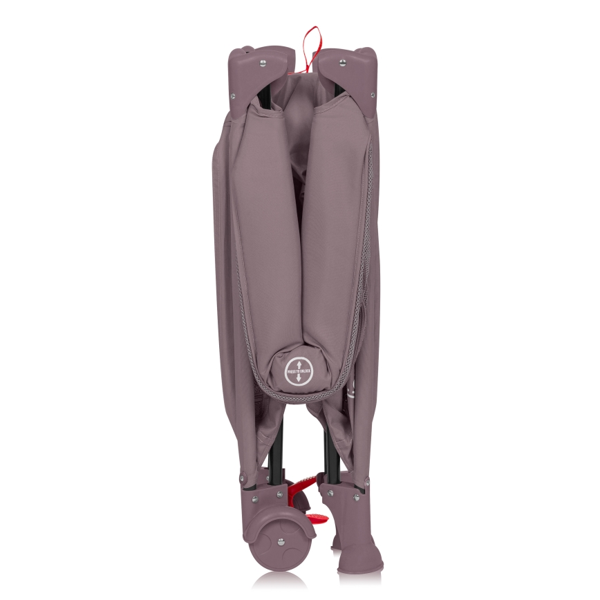 Lionelo - Putni krevetić LAURA ružičasto-nude