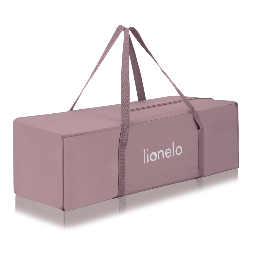 Lionelo - Putni krevetić LAURA ružičasto-nude