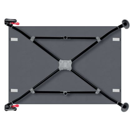 Lionelo - Putni krevetić LAURA Sivi Beton