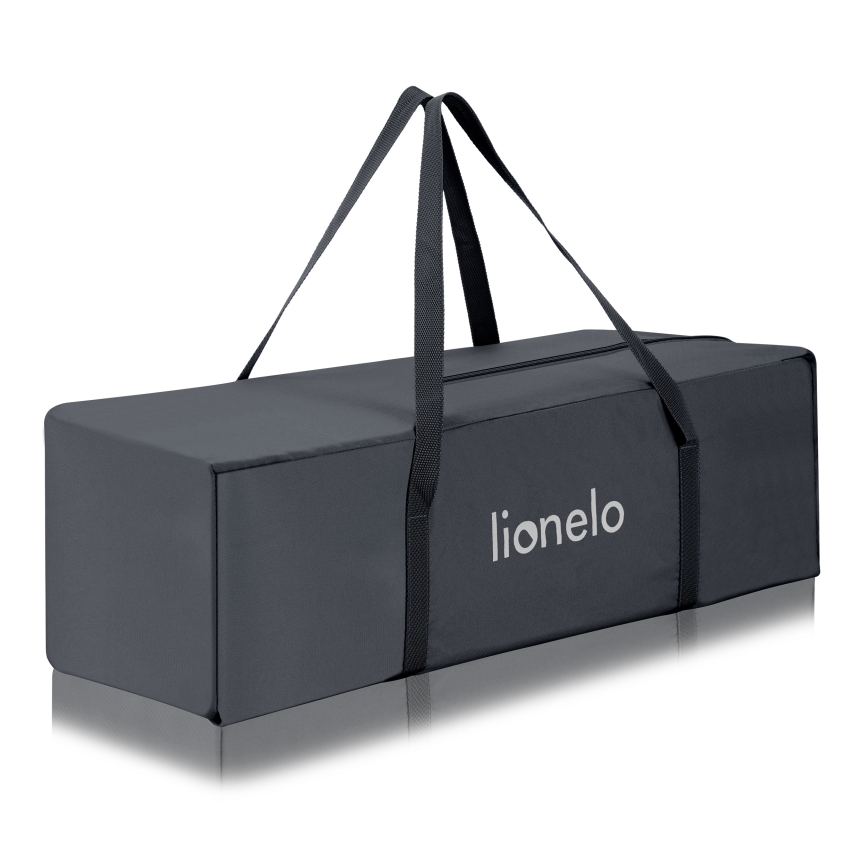 Lionelo - Putni krevetić LAURA Sivi Beton