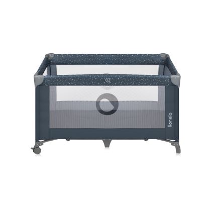 Lionelo - putni krevetić STEFI plavo-siva