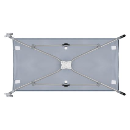 Lionelo - putni krevetić STEFI plavo-siva