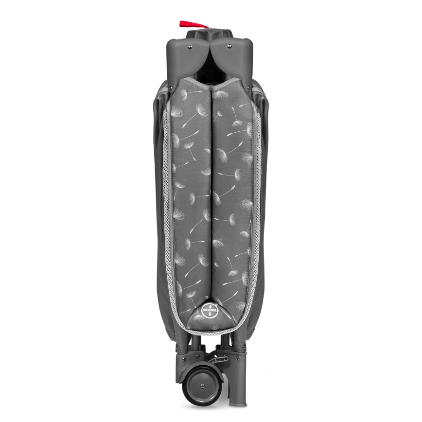 Lionelo - Putni krevetić STEFI PLUS sivo-bela