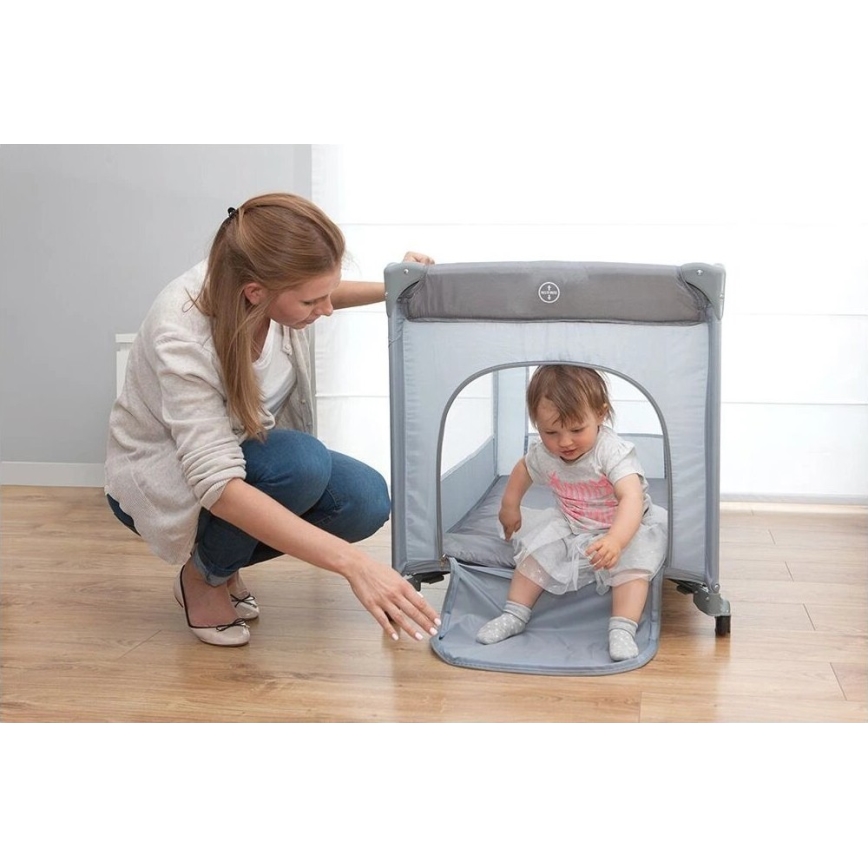 Lionelo - Putni krevetić STEFI sivi