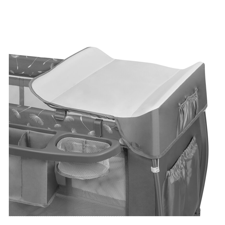 Lionelo - Putni krevetić SVEN PLUS sivi