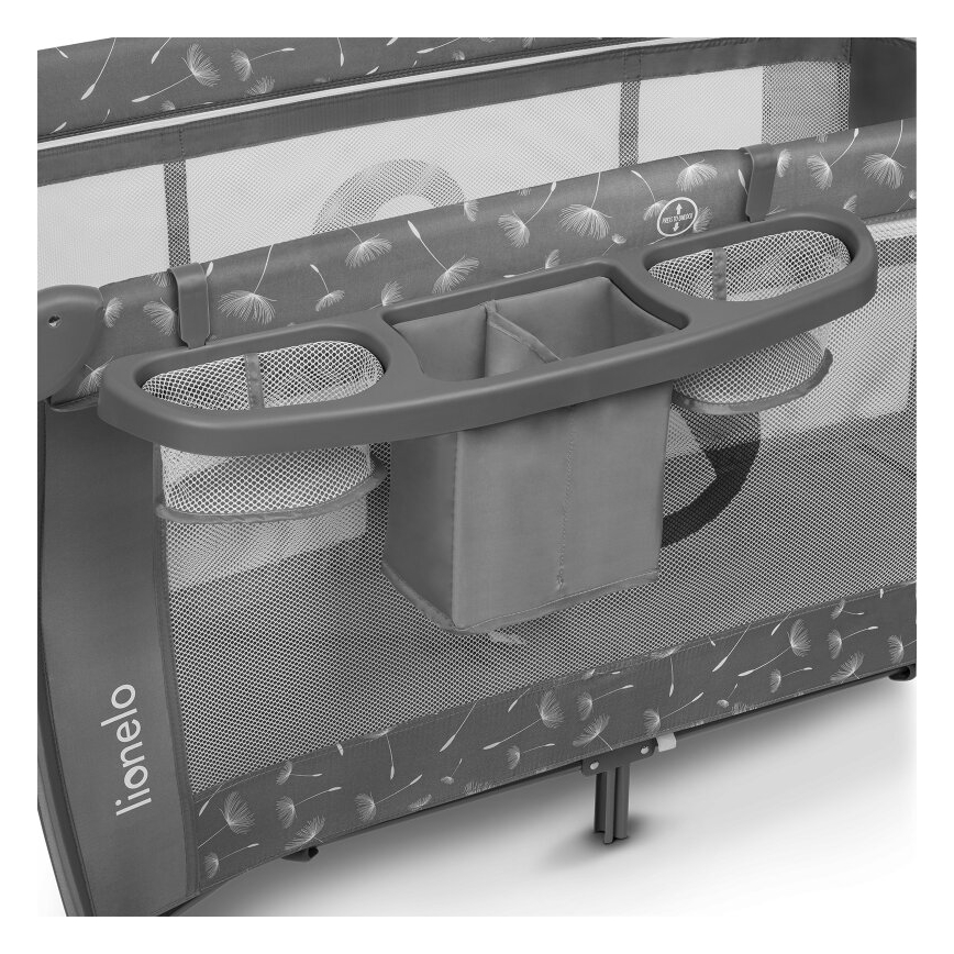 Lionelo - Putni krevetić SVEN PLUS sivi