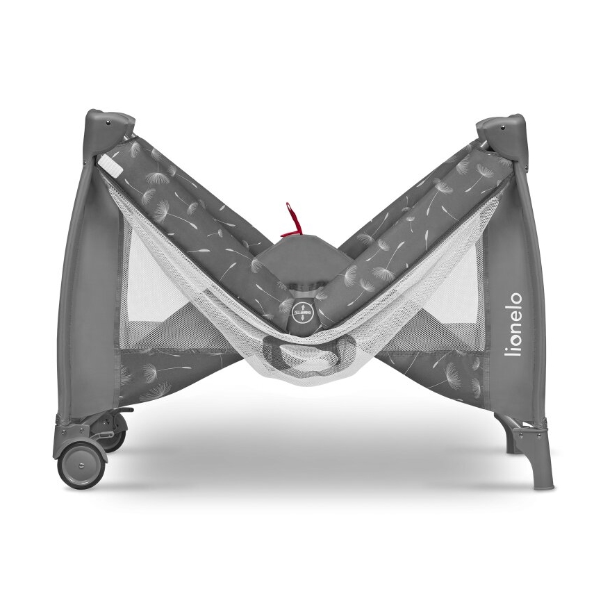 Lionelo - Putni krevetić SVEN PLUS sivi