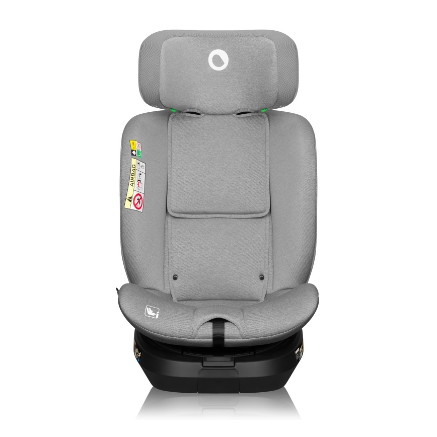 Lionelo - Rotirajuće auto-sedište BRAVE i-Size sa bazom 40-150 cm Grey Stone