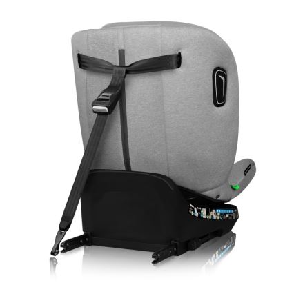 Lionelo - Rotirajuće auto-sedište BRAVE i-Size sa bazom 40-150 cm Grey Stone