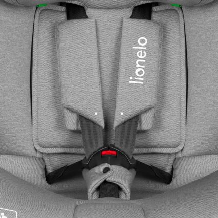 Lionelo - Rotirajuće auto-sedište BRAVE i-Size sa bazom 40-150 cm Grey Stone