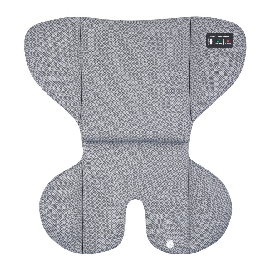 Lionelo - Rotirajuće auto-sedište sa bazom LAVENDER i-Size 76-150 cm Siva Stone