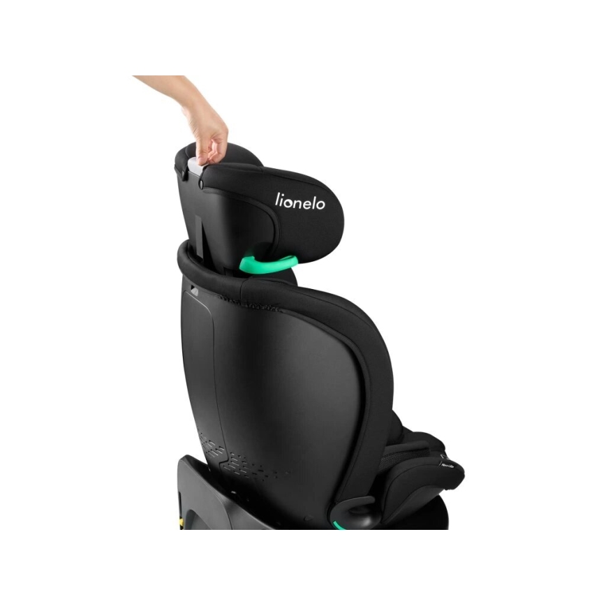 Lionelo - Rotirajuće autosedište sa bazom NAVY i-Size 40-150 cm crno