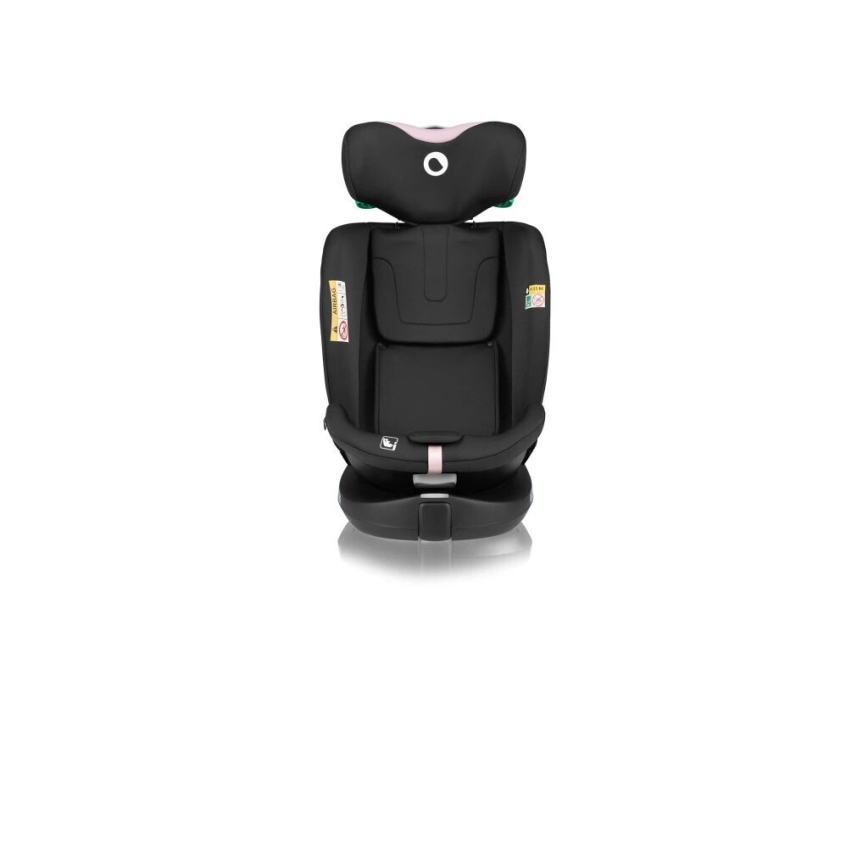 Lionelo - Rotirajuće autosedište sa bazom NAVY i-Size 40-150 cm crno/roze