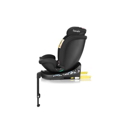 Lionelo - Rotirajuće autosedište sa bazom NAVY i-Size 40-150 cm crno/roze