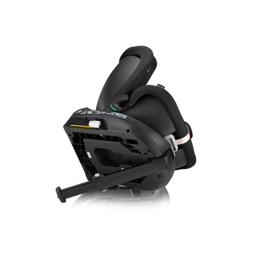 Lionelo - Rotirajuće autosedište sa bazom NAVY i-Size 40-150 cm crno/roze