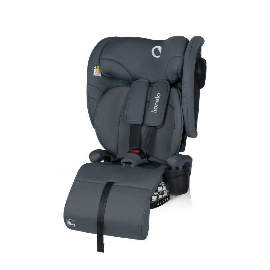 Lionelo - Sklopivo auto-sedište NELLY i-Size 76-150 cm sivi grafit