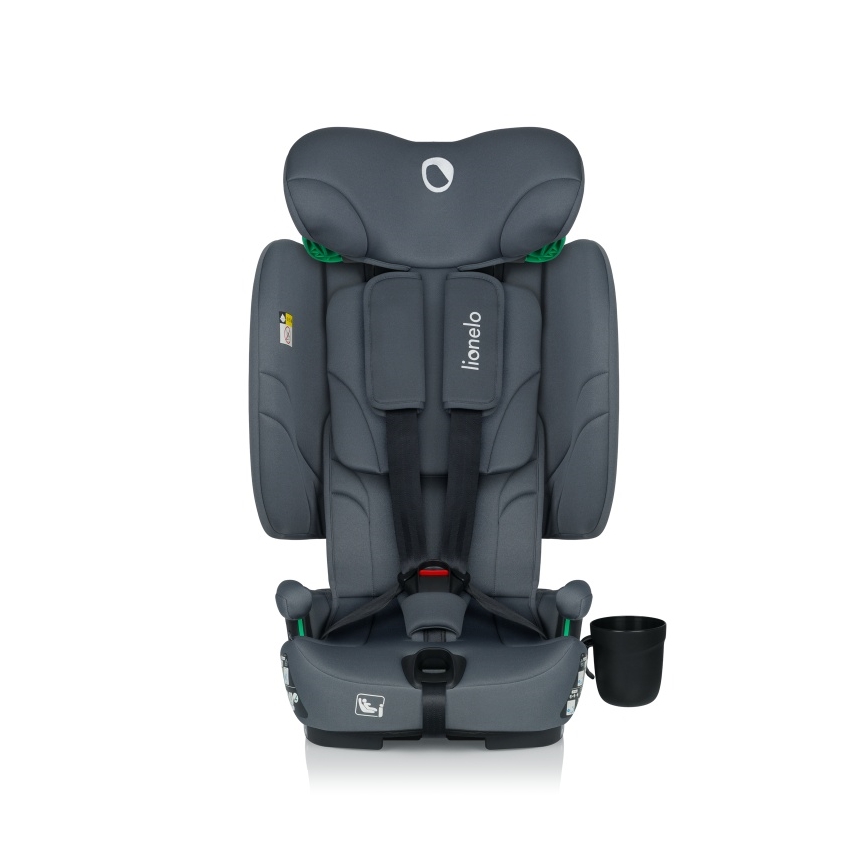 Lionelo - Sklopivo auto-sedište NELLY i-Size 76-150 cm sivi grafit