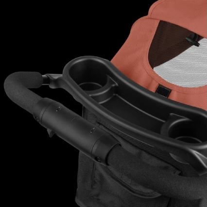 Lionelo - Sportska kolica EMMA PLUS ciglasto/crna