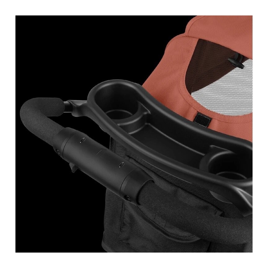 Lionelo - Sportska kolica EMMA PLUS ciglasto/crna