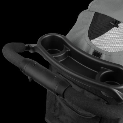 Lionelo - Sportska kolica EMMA PLUS siva/crna