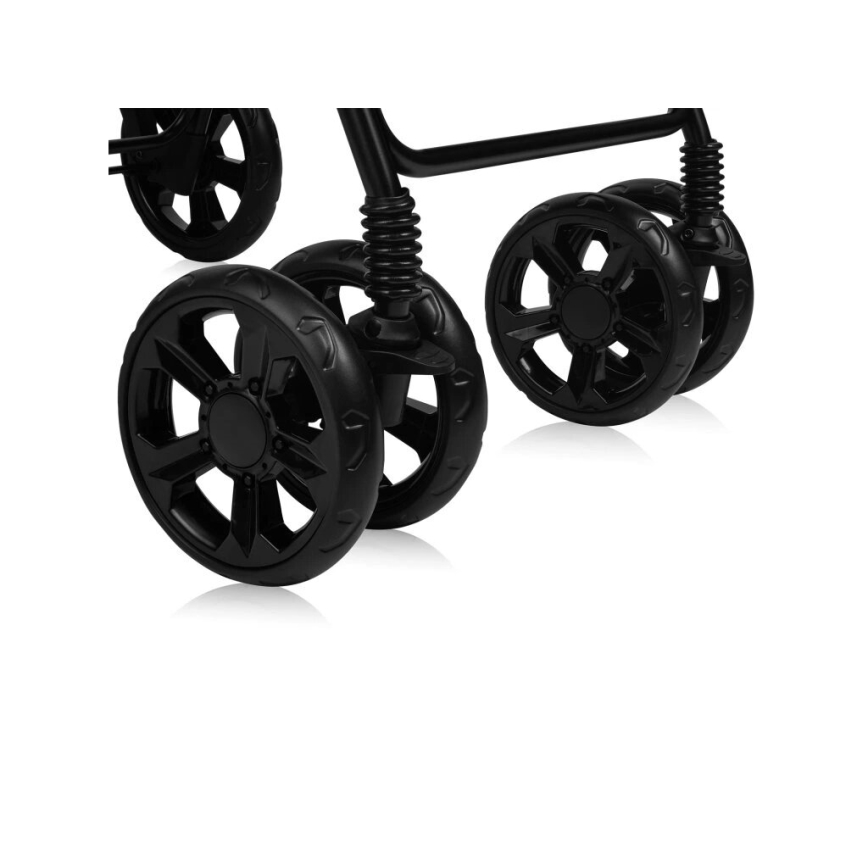 Lionelo - Sportska kolica EMMA PLUS siva/crna