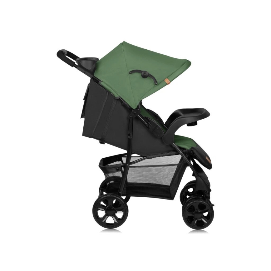 Lionelo - Sportska kolica EMMA PLUS zelena/crna