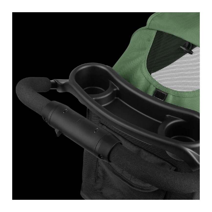 Lionelo - Sportska kolica EMMA PLUS zelena/crna