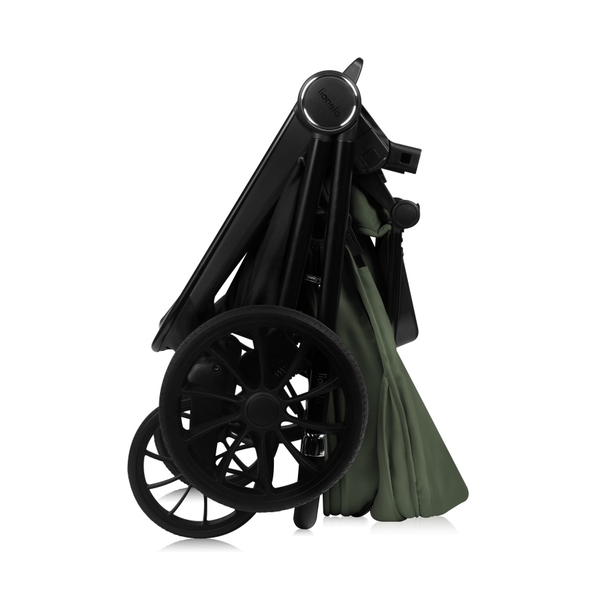 Lionelo - Sportska kolica MIKA PLUS, maslinasto zelena
