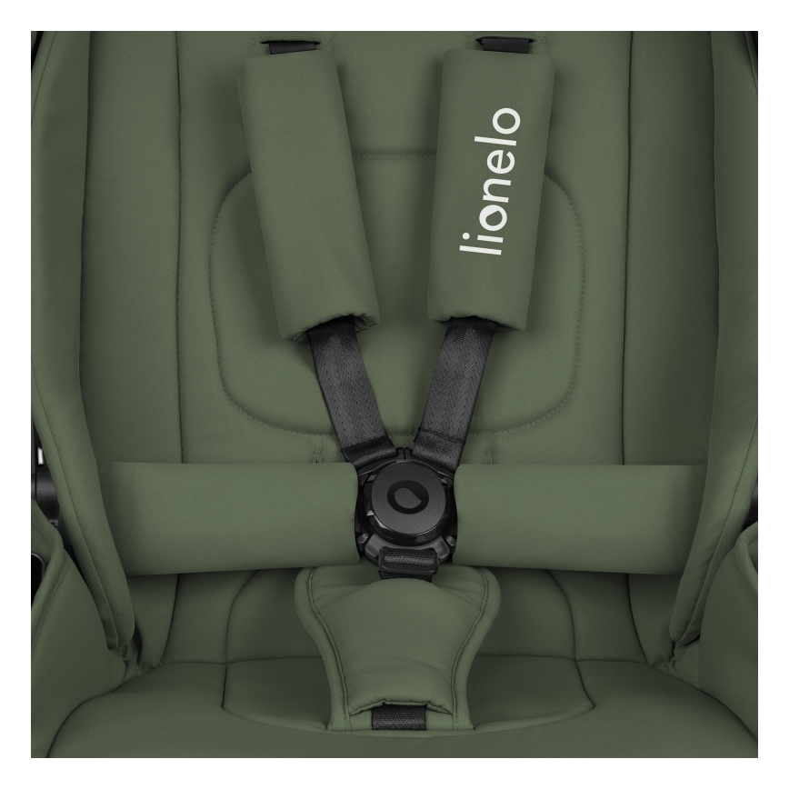 Lionelo - Sportska kolica MIKA PLUS, maslinasto zelena