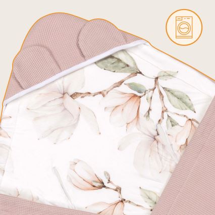 Lionelo - Zavinovačka za autosedište TRAVEL SWADDLE 90x90 cm Bež magnolija