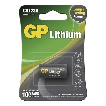 Litijumska baterija CR123A GP LITHIUM 3V/1400 mAh