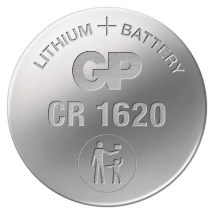 Litijumska dugmićasta baterija CR1620 GP LITHIUM 3V/75 mAh