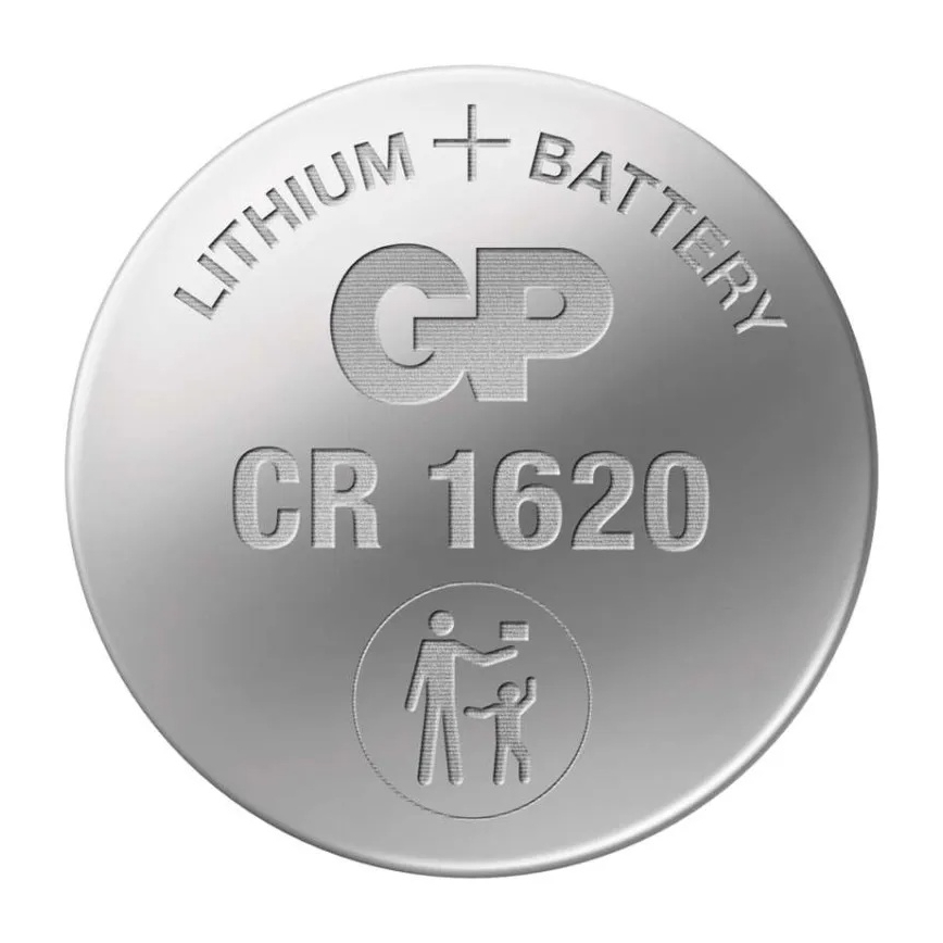 Litijumska dugmićasta baterija CR1620 GP LITHIUM 3V/75 mAh
