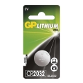 Litijumska dugmićasta baterija CR2032 GP LITHIUM 3V/220 mAh