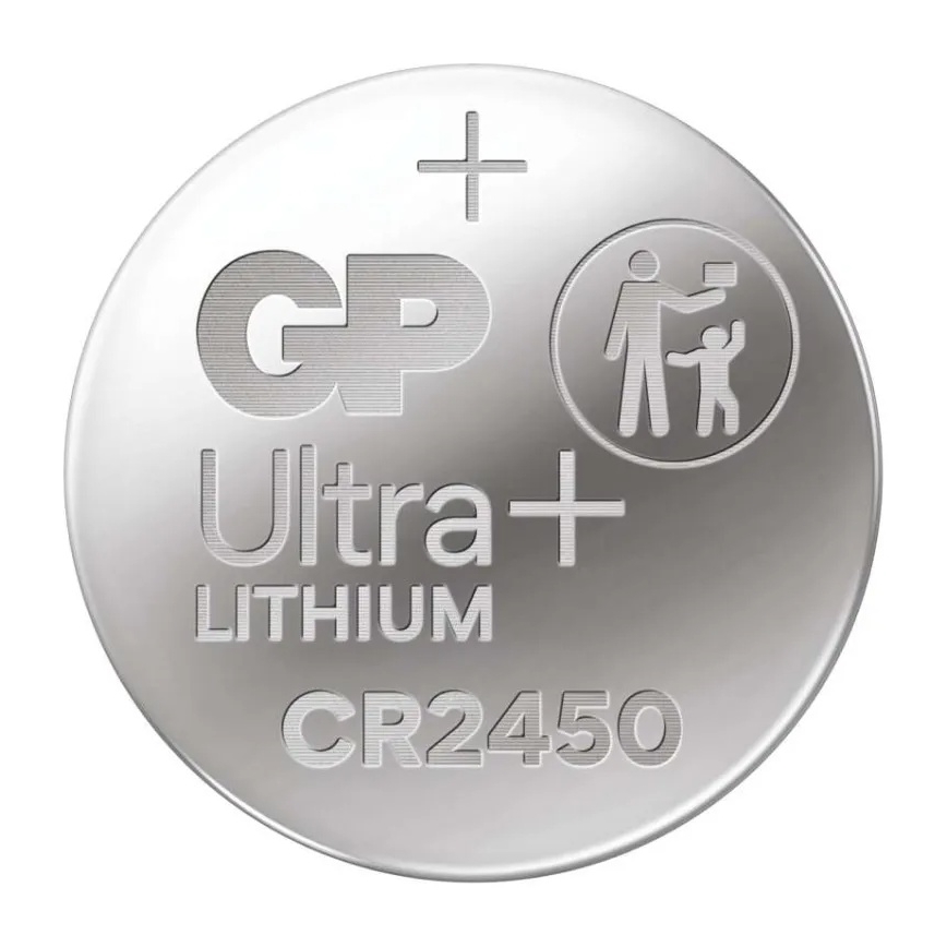 Litijumska dugmićasta baterija CR2450 GP LITHIUM 3V/600 mAh