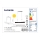 Lucande - LED prigušiva luster na sajli EBBA 5xLED/5W/230V