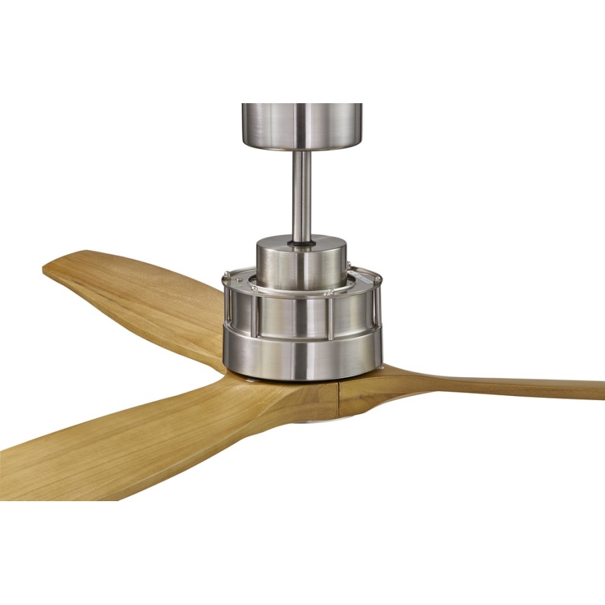 Lucci air 210506 - Plafonski ventilator AIRFUSION AKMANI paulovnija/braon prečnik 152 cm + daljinski upravljač