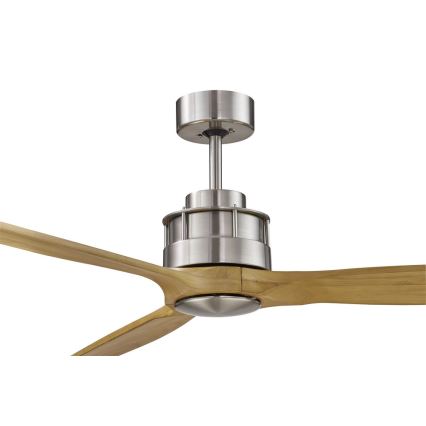 Lucci air 210506 - Plafonski ventilator AIRFUSION AKMANI paulovnija/braon prečnik 152 cm + daljinski upravljač